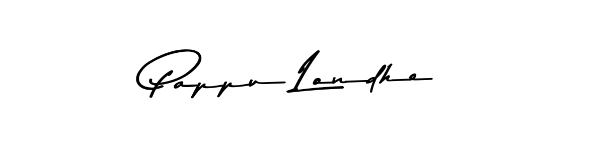 How to make Pappu Londhe signature? Asem Kandis PERSONAL USE is a professional autograph style. Create handwritten signature for Pappu Londhe name. Pappu Londhe signature style 9 images and pictures png