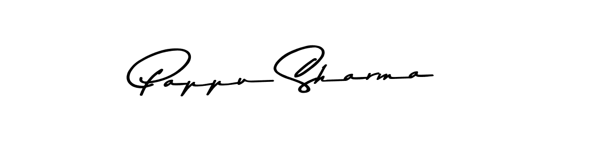 How to make Pappu Sharma name signature. Use Asem Kandis PERSONAL USE style for creating short signs online. This is the latest handwritten sign. Pappu Sharma signature style 9 images and pictures png