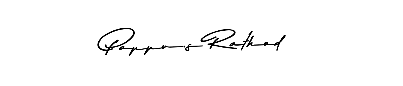 The best way (Asem Kandis PERSONAL USE) to make a short signature is to pick only two or three words in your name. The name Pappu.s Rathod include a total of six letters. For converting this name. Pappu.s Rathod signature style 9 images and pictures png