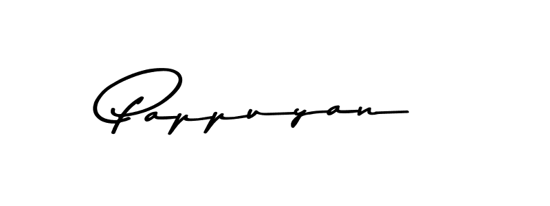 Create a beautiful signature design for name Pappuyan. With this signature (Asem Kandis PERSONAL USE) fonts, you can make a handwritten signature for free. Pappuyan signature style 9 images and pictures png