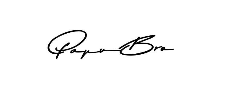 Here are the top 10 professional signature styles for the name Papu Bro. These are the best autograph styles you can use for your name. Papu Bro signature style 9 images and pictures png