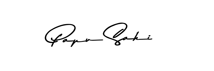 Papu Sahi stylish signature style. Best Handwritten Sign (Asem Kandis PERSONAL USE) for my name. Handwritten Signature Collection Ideas for my name Papu Sahi. Papu Sahi signature style 9 images and pictures png