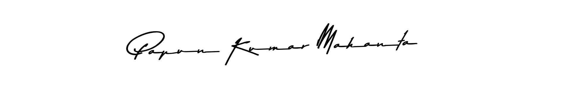 Papun Kumar Mahanta stylish signature style. Best Handwritten Sign (Asem Kandis PERSONAL USE) for my name. Handwritten Signature Collection Ideas for my name Papun Kumar Mahanta. Papun Kumar Mahanta signature style 9 images and pictures png