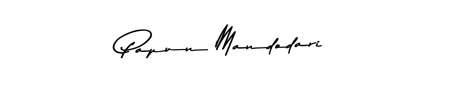 How to Draw Papun Mandodari signature style? Asem Kandis PERSONAL USE is a latest design signature styles for name Papun Mandodari. Papun Mandodari signature style 9 images and pictures png