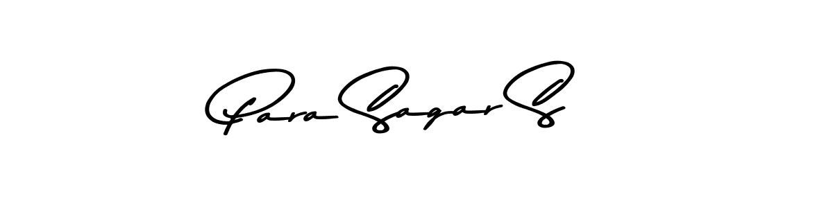 You should practise on your own different ways (Asem Kandis PERSONAL USE) to write your name (Para Sagar S) in signature. don't let someone else do it for you. Para Sagar S signature style 9 images and pictures png