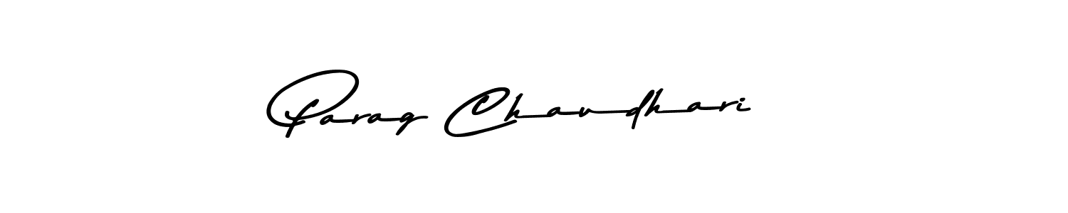 How to make Parag Chaudhari signature? Asem Kandis PERSONAL USE is a professional autograph style. Create handwritten signature for Parag Chaudhari name. Parag Chaudhari signature style 9 images and pictures png