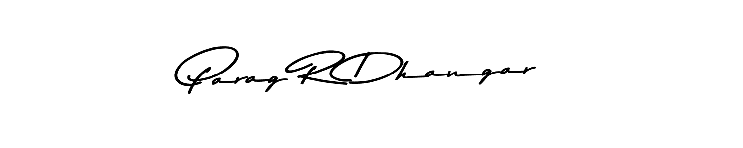 Make a beautiful signature design for name Parag R Dhangar. Use this online signature maker to create a handwritten signature for free. Parag R Dhangar signature style 9 images and pictures png