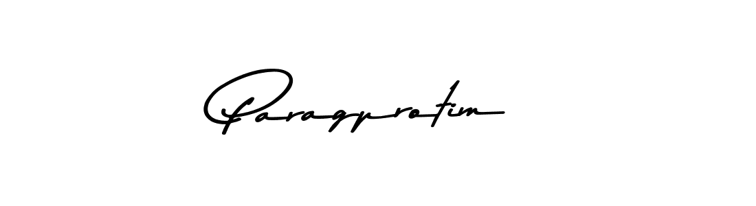 Also we have Paragprotim name is the best signature style. Create professional handwritten signature collection using Asem Kandis PERSONAL USE autograph style. Paragprotim signature style 9 images and pictures png