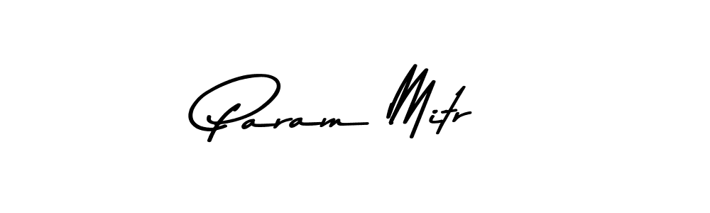 Also You can easily find your signature by using the search form. We will create Param Mitr name handwritten signature images for you free of cost using Asem Kandis PERSONAL USE sign style. Param Mitr signature style 9 images and pictures png