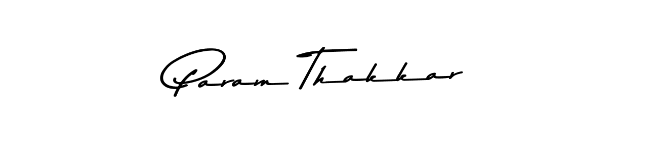 It looks lik you need a new signature style for name Param Thakkar. Design unique handwritten (Asem Kandis PERSONAL USE) signature with our free signature maker in just a few clicks. Param Thakkar signature style 9 images and pictures png