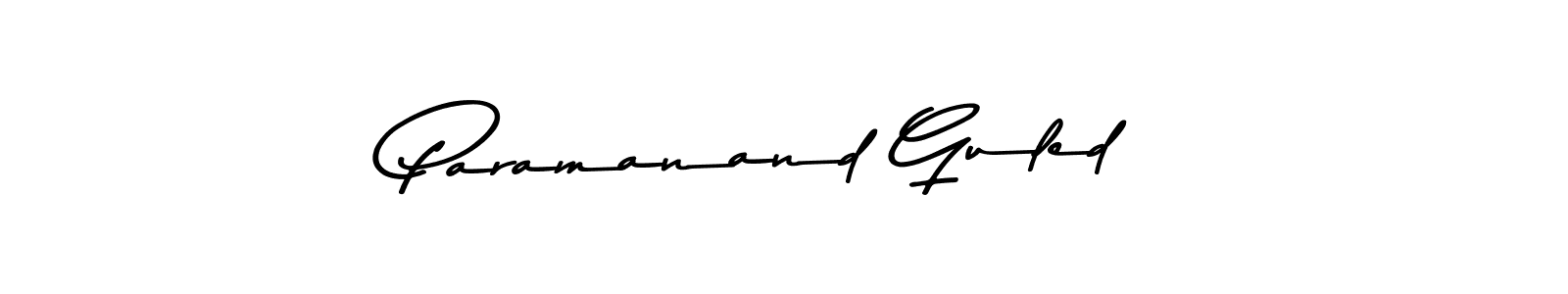 How to Draw Paramanand Guled signature style? Asem Kandis PERSONAL USE is a latest design signature styles for name Paramanand Guled. Paramanand Guled signature style 9 images and pictures png