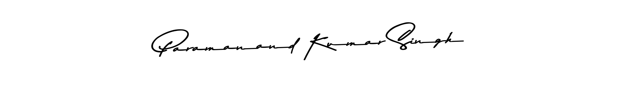 Design your own signature with our free online signature maker. With this signature software, you can create a handwritten (Asem Kandis PERSONAL USE) signature for name Paramanand Kumar Singh. Paramanand Kumar Singh signature style 9 images and pictures png