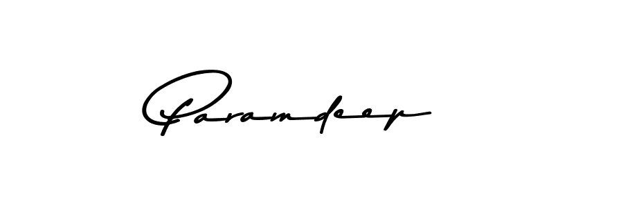 Design your own signature with our free online signature maker. With this signature software, you can create a handwritten (Asem Kandis PERSONAL USE) signature for name Paramdeep. Paramdeep signature style 9 images and pictures png