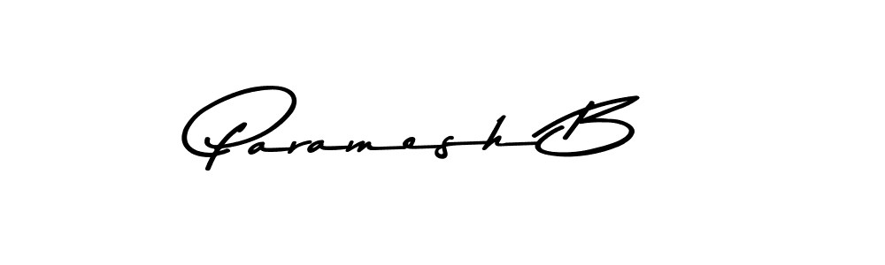 You should practise on your own different ways (Asem Kandis PERSONAL USE) to write your name (Paramesh B) in signature. don't let someone else do it for you. Paramesh B signature style 9 images and pictures png