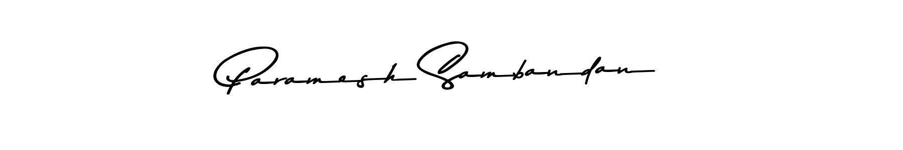 Make a beautiful signature design for name Paramesh Sambandan. Use this online signature maker to create a handwritten signature for free. Paramesh Sambandan signature style 9 images and pictures png