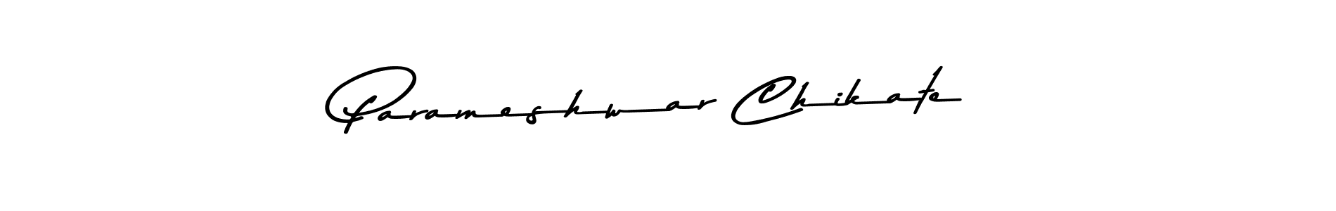 Design your own signature with our free online signature maker. With this signature software, you can create a handwritten (Asem Kandis PERSONAL USE) signature for name Parameshwar Chikate. Parameshwar Chikate signature style 9 images and pictures png