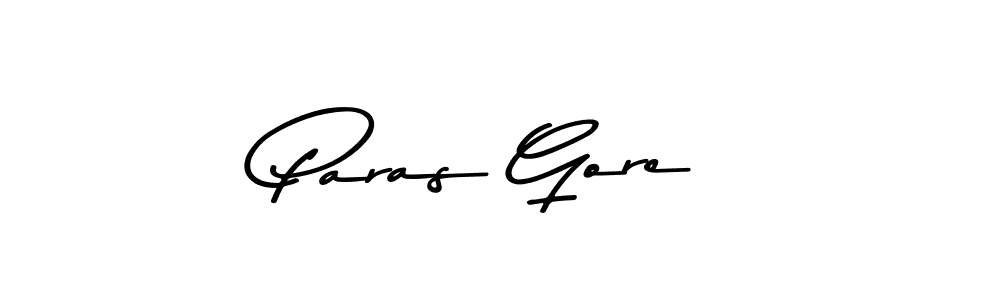 Make a short Paras Gore signature style. Manage your documents anywhere anytime using Asem Kandis PERSONAL USE. Create and add eSignatures, submit forms, share and send files easily. Paras Gore signature style 9 images and pictures png