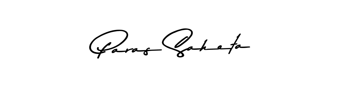 It looks lik you need a new signature style for name Paras Saheta. Design unique handwritten (Asem Kandis PERSONAL USE) signature with our free signature maker in just a few clicks. Paras Saheta signature style 9 images and pictures png