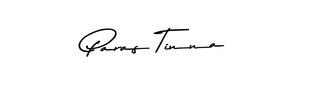 Also we have Paras Tinna name is the best signature style. Create professional handwritten signature collection using Asem Kandis PERSONAL USE autograph style. Paras Tinna signature style 9 images and pictures png