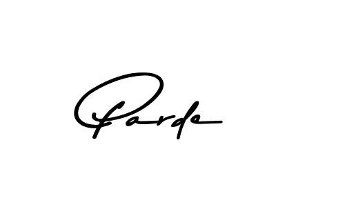 Make a beautiful signature design for name Parde. Use this online signature maker to create a handwritten signature for free. Parde signature style 9 images and pictures png