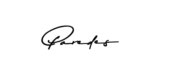 Use a signature maker to create a handwritten signature online. With this signature software, you can design (Asem Kandis PERSONAL USE) your own signature for name Paredes. Paredes signature style 9 images and pictures png
