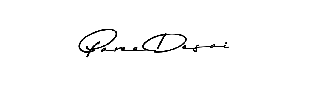 Asem Kandis PERSONAL USE is a professional signature style that is perfect for those who want to add a touch of class to their signature. It is also a great choice for those who want to make their signature more unique. Get Paree Desai name to fancy signature for free. Paree Desai signature style 9 images and pictures png