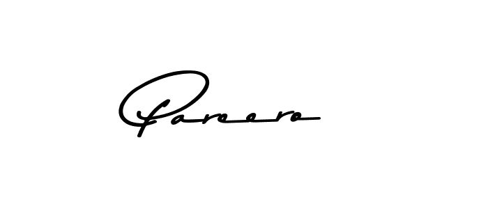 Create a beautiful signature design for name Pareero. With this signature (Asem Kandis PERSONAL USE) fonts, you can make a handwritten signature for free. Pareero signature style 9 images and pictures png