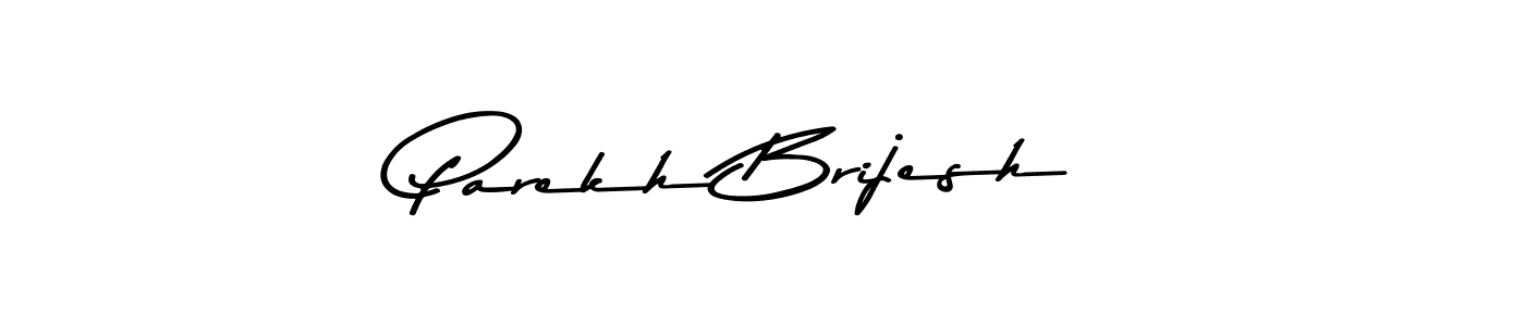 The best way (Asem Kandis PERSONAL USE) to make a short signature is to pick only two or three words in your name. The name Parekh Brijesh include a total of six letters. For converting this name. Parekh Brijesh signature style 9 images and pictures png