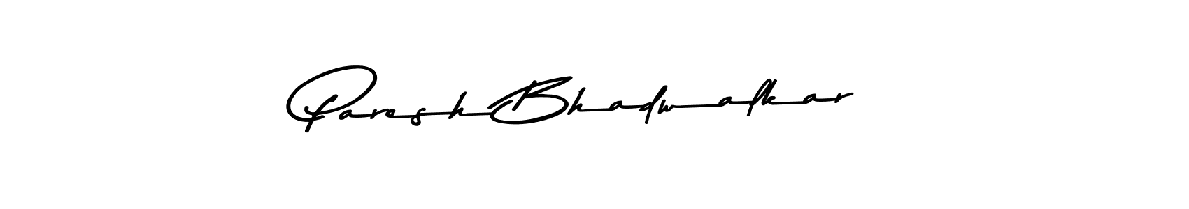 This is the best signature style for the Paresh Bhadwalkar name. Also you like these signature font (Asem Kandis PERSONAL USE). Mix name signature. Paresh Bhadwalkar signature style 9 images and pictures png