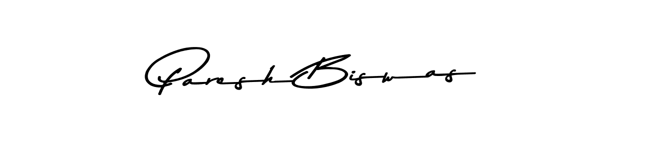 How to make Paresh Biswas signature? Asem Kandis PERSONAL USE is a professional autograph style. Create handwritten signature for Paresh Biswas name. Paresh Biswas signature style 9 images and pictures png