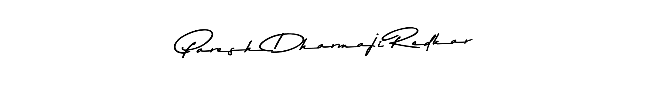 Also You can easily find your signature by using the search form. We will create Paresh Dharmaji Redkar name handwritten signature images for you free of cost using Asem Kandis PERSONAL USE sign style. Paresh Dharmaji Redkar signature style 9 images and pictures png