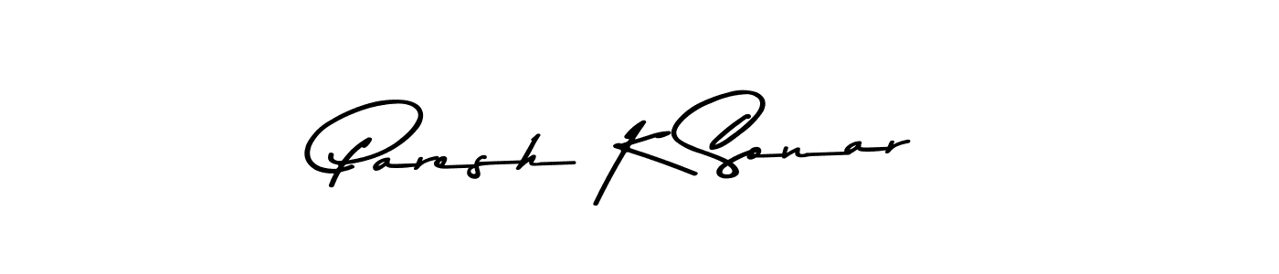 Also You can easily find your signature by using the search form. We will create Paresh K Sonar name handwritten signature images for you free of cost using Asem Kandis PERSONAL USE sign style. Paresh K Sonar signature style 9 images and pictures png