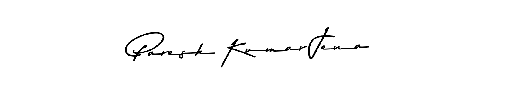 Make a beautiful signature design for name Paresh Kumar Jena. With this signature (Asem Kandis PERSONAL USE) style, you can create a handwritten signature for free. Paresh Kumar Jena signature style 9 images and pictures png