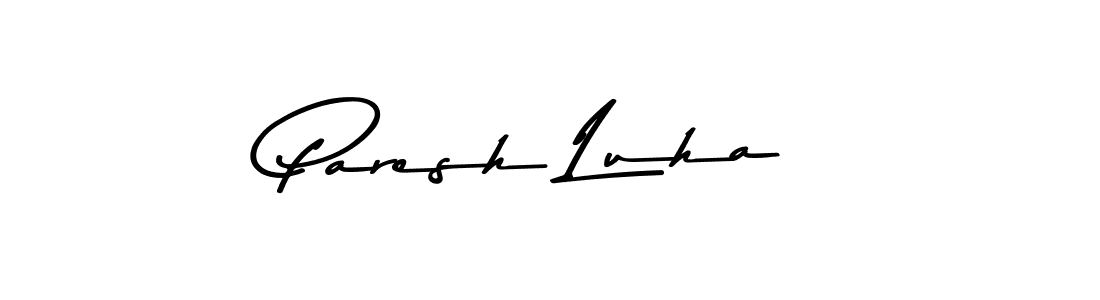 You can use this online signature creator to create a handwritten signature for the name Paresh Luha. This is the best online autograph maker. Paresh Luha signature style 9 images and pictures png