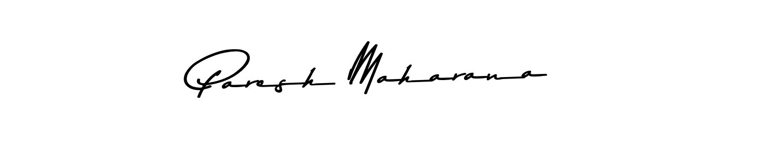 How to make Paresh Maharana signature? Asem Kandis PERSONAL USE is a professional autograph style. Create handwritten signature for Paresh Maharana name. Paresh Maharana signature style 9 images and pictures png