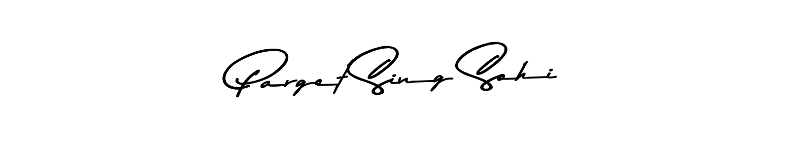 if you are searching for the best signature style for your name Parget Sing Sohi. so please give up your signature search. here we have designed multiple signature styles  using Asem Kandis PERSONAL USE. Parget Sing Sohi signature style 9 images and pictures png