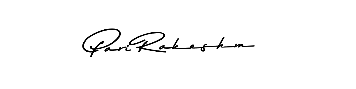 You can use this online signature creator to create a handwritten signature for the name Pari Rakeshm. This is the best online autograph maker. Pari Rakeshm signature style 9 images and pictures png