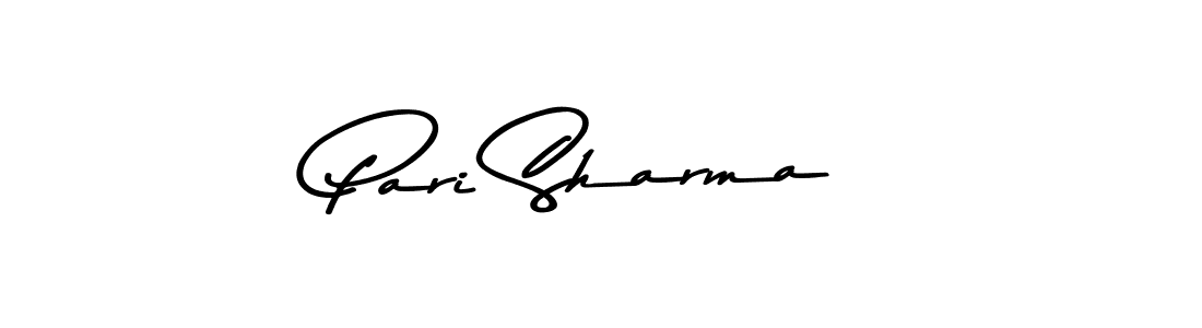 How to make Pari Sharma signature? Asem Kandis PERSONAL USE is a professional autograph style. Create handwritten signature for Pari Sharma name. Pari Sharma signature style 9 images and pictures png