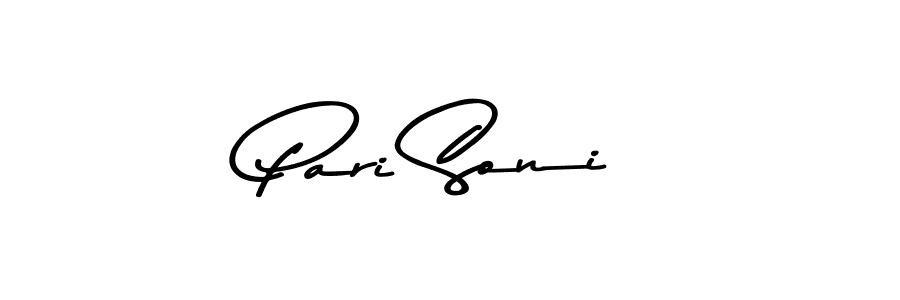 Also You can easily find your signature by using the search form. We will create Pari Soni name handwritten signature images for you free of cost using Asem Kandis PERSONAL USE sign style. Pari Soni signature style 9 images and pictures png