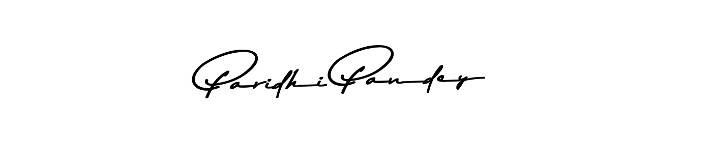 Create a beautiful signature design for name Paridhi Pandey. With this signature (Asem Kandis PERSONAL USE) fonts, you can make a handwritten signature for free. Paridhi Pandey signature style 9 images and pictures png