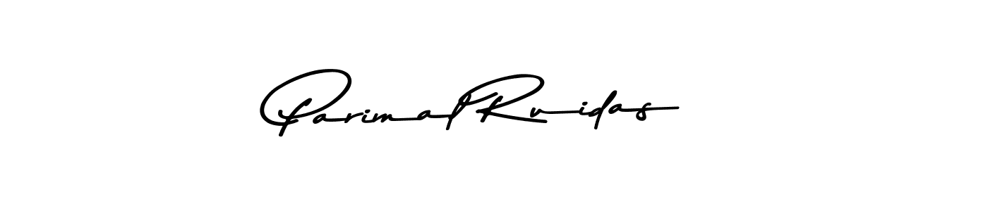 You should practise on your own different ways (Asem Kandis PERSONAL USE) to write your name (Parimal Ruidas) in signature. don't let someone else do it for you. Parimal Ruidas signature style 9 images and pictures png