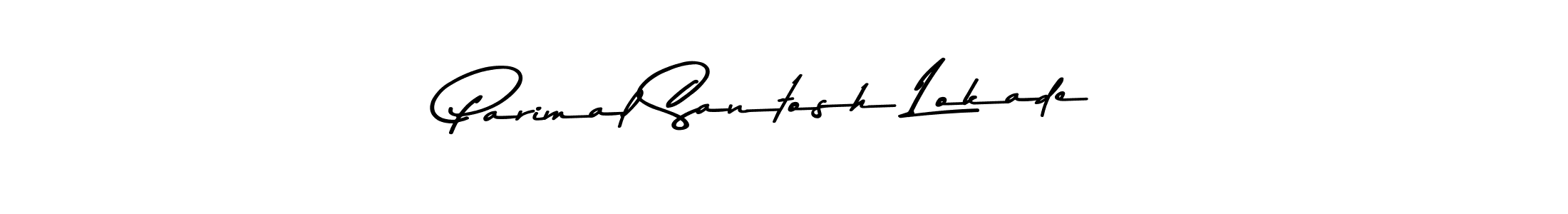 You can use this online signature creator to create a handwritten signature for the name Parimal Santosh Lokade. This is the best online autograph maker. Parimal Santosh Lokade signature style 9 images and pictures png