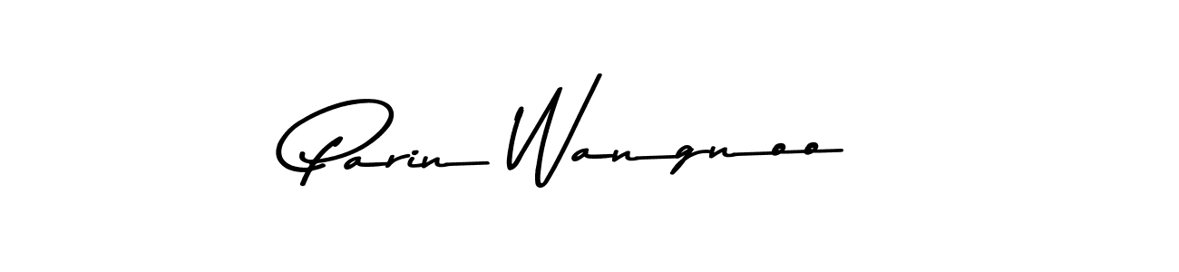 Make a short Parin Wangnoo signature style. Manage your documents anywhere anytime using Asem Kandis PERSONAL USE. Create and add eSignatures, submit forms, share and send files easily. Parin Wangnoo signature style 9 images and pictures png