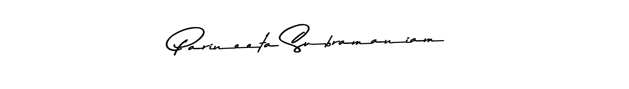 You can use this online signature creator to create a handwritten signature for the name Parineeta Subramaniam. This is the best online autograph maker. Parineeta Subramaniam signature style 9 images and pictures png