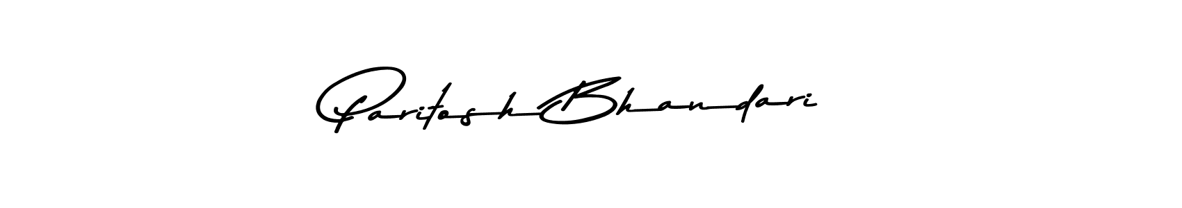 Here are the top 10 professional signature styles for the name Paritosh Bhandari. These are the best autograph styles you can use for your name. Paritosh Bhandari signature style 9 images and pictures png