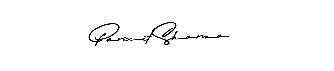 Use a signature maker to create a handwritten signature online. With this signature software, you can design (Asem Kandis PERSONAL USE) your own signature for name Parixit Sharma. Parixit Sharma signature style 9 images and pictures png