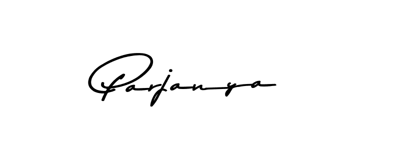 Create a beautiful signature design for name Parjanya. With this signature (Asem Kandis PERSONAL USE) fonts, you can make a handwritten signature for free. Parjanya signature style 9 images and pictures png