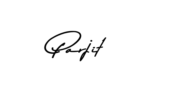 Use a signature maker to create a handwritten signature online. With this signature software, you can design (Asem Kandis PERSONAL USE) your own signature for name Parjit. Parjit signature style 9 images and pictures png