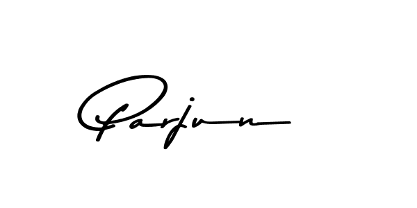 Make a beautiful signature design for name Parjun. With this signature (Asem Kandis PERSONAL USE) style, you can create a handwritten signature for free. Parjun signature style 9 images and pictures png