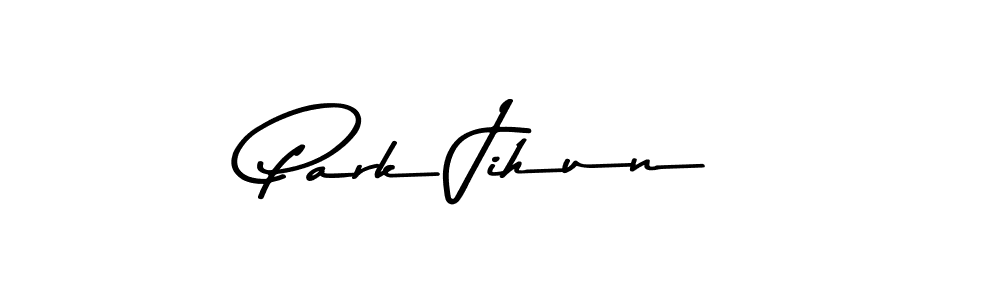 Create a beautiful signature design for name Park Jihun. With this signature (Asem Kandis PERSONAL USE) fonts, you can make a handwritten signature for free. Park Jihun signature style 9 images and pictures png